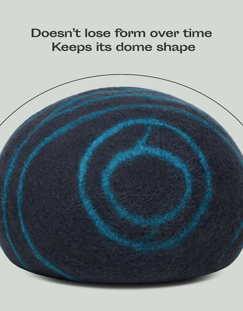 Load image into Gallery viewer, Premium Cat Bed Cave (Large) - Eco Friendly 100% Merino Wool Beds for Cats and Kittens
