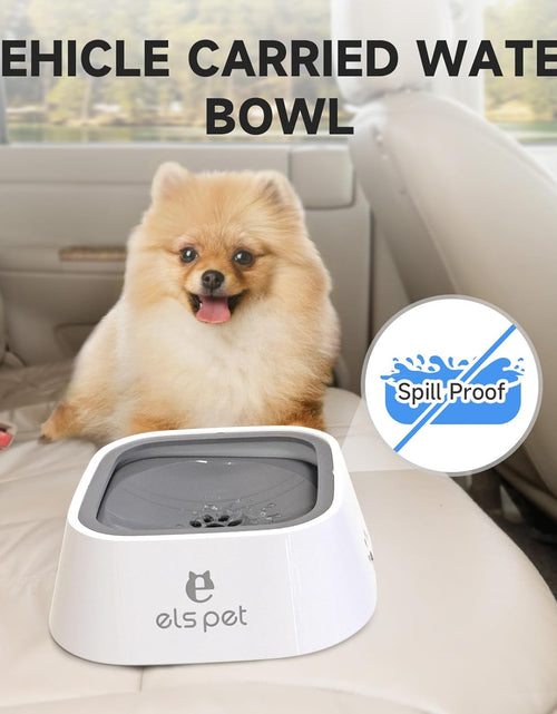 Load image into Gallery viewer, 1L/2L/70Oz Dog Spill Proof Pet Water Bowl, Anti-Choking Water Bowl, Slow Water Feeder Pet Water Dispenser Carried Water Bowls for Dogs, Cats &amp; Pets
