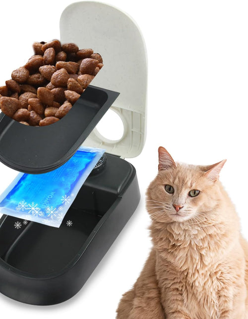 Load image into Gallery viewer, Automatic Pet Feeder for Dogs and Cats, 1.5 Cup Food Dispenser Feeder with 48-Hour Timer - Single
