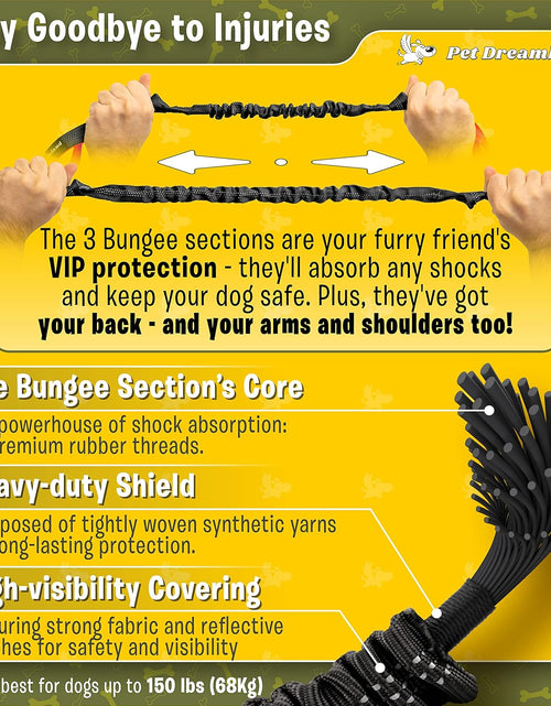 Load image into Gallery viewer, Exquisite Hands Free Double Dog Leash for Small Dogs | Dual Dog Leash | Two Dog Leash No Tangle | Multiple Dog Leash for 2 Dogs | Double Leash | Leash Splitter | Double Clip Leash Coupler
