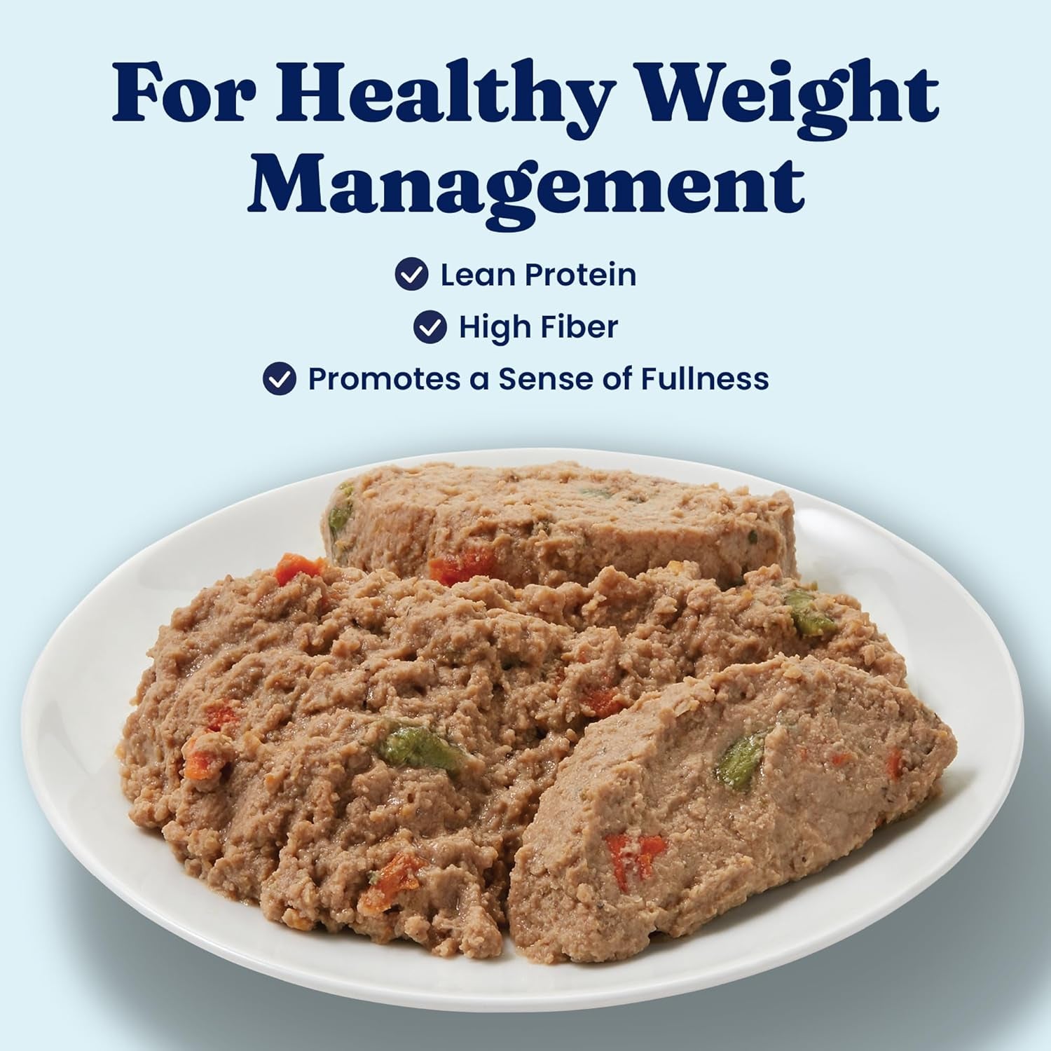 Weight Management Dog Food - Fit & Fabulous Wet Grain Free Dog Food Made with Real Chicken, Sweet Potato and Green Bean - for Weight Control and Dogs with Sensitive Stomachs