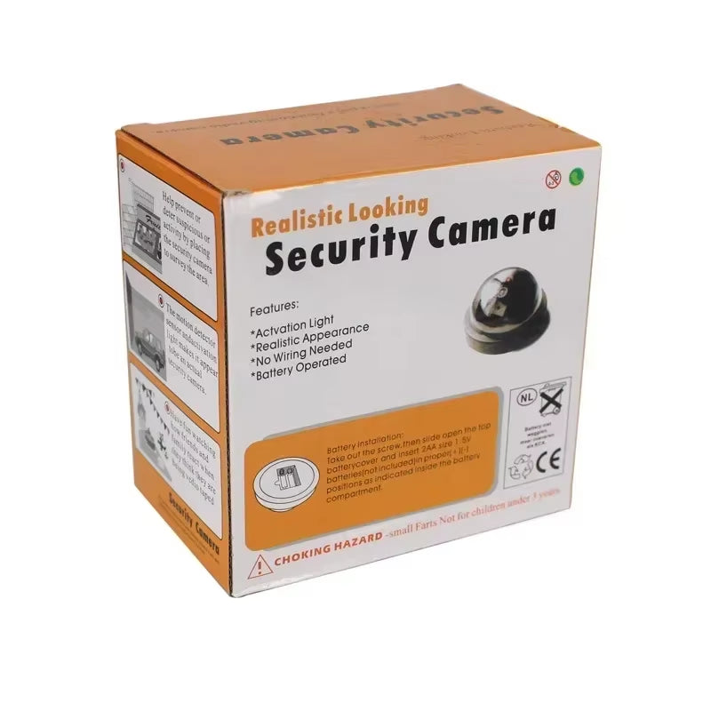 SecureView™ Dome Dummy Camera – Look Protected, Stay Deterrent, Spend Less