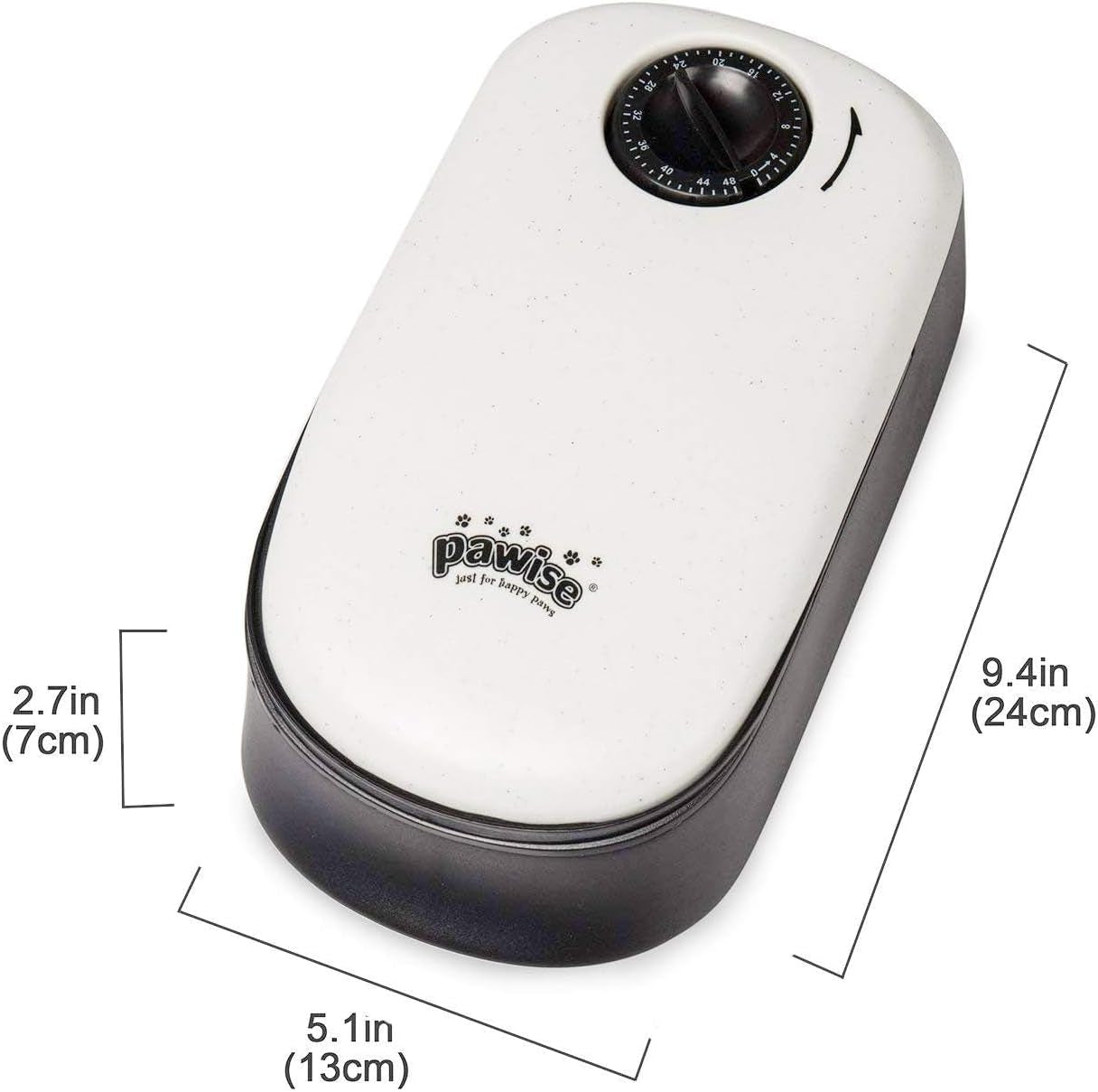 Automatic Pet Feeder for Dogs and Cats, 1.5 Cup Food Dispenser Feeder with 48-Hour Timer - Single