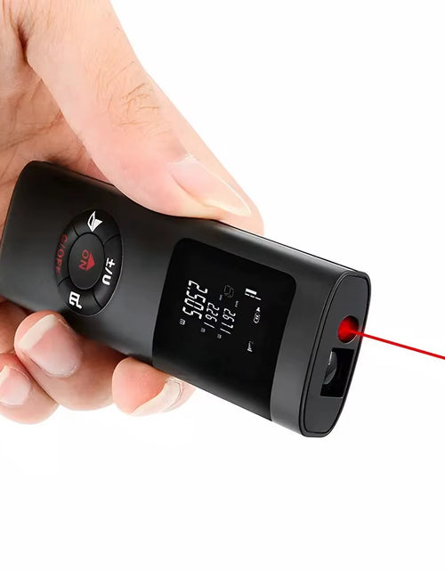 Load image into Gallery viewer, SmartMeasure 40M/60M Mini Laser Distance Meter – USB Rechargeable Handheld Rangefinder for Accurate Measurements
