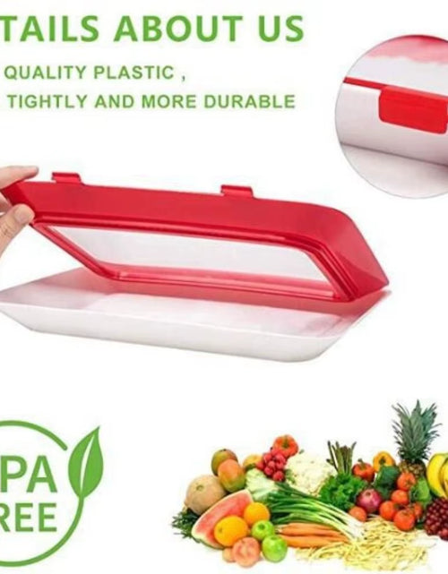 Load image into Gallery viewer, FreshPrep Reusable Meal Prep Tray – Stackable BPA-Free Food Storage Containers for Easy Preservation
